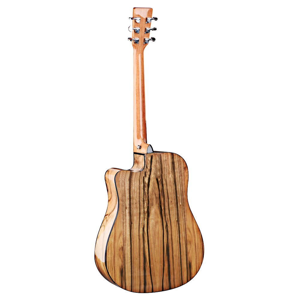 Chine oem guitare acoustique de tous les bois Dao de 41 pouces pour l'ensemble de ZA-L415