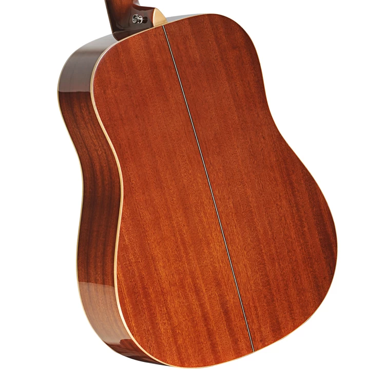 From China Musical instruments manufacture solid spruce acoustic guitars