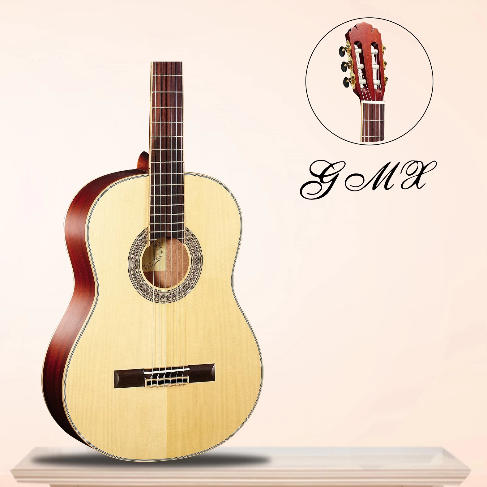 Hochwertige klassische Gitarre aus China GMX13738