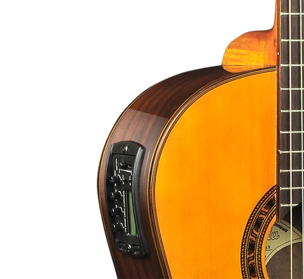 Chitarra classica classica della chitarra classica della parte superiore dell'abete rosso e del legno massiccio 39 pollici classica della chitarra