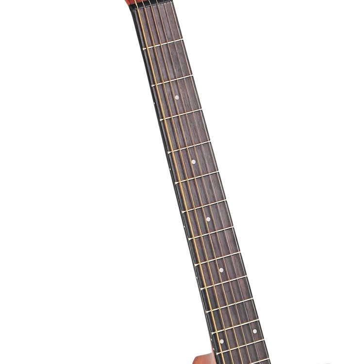 Оптовая 41-дюймовая 6-струнная ручная профессиональная акустическая гитара