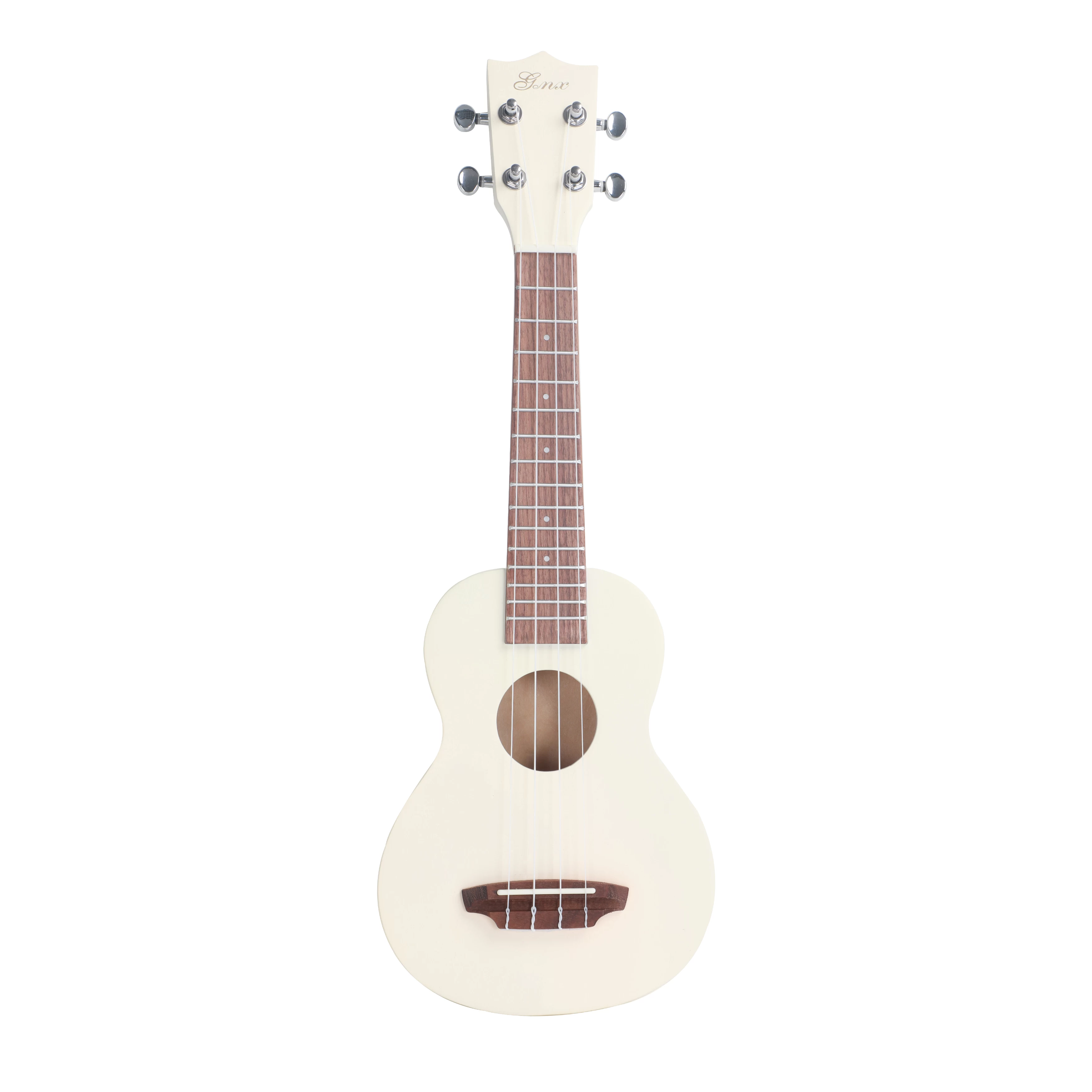 white ukulele