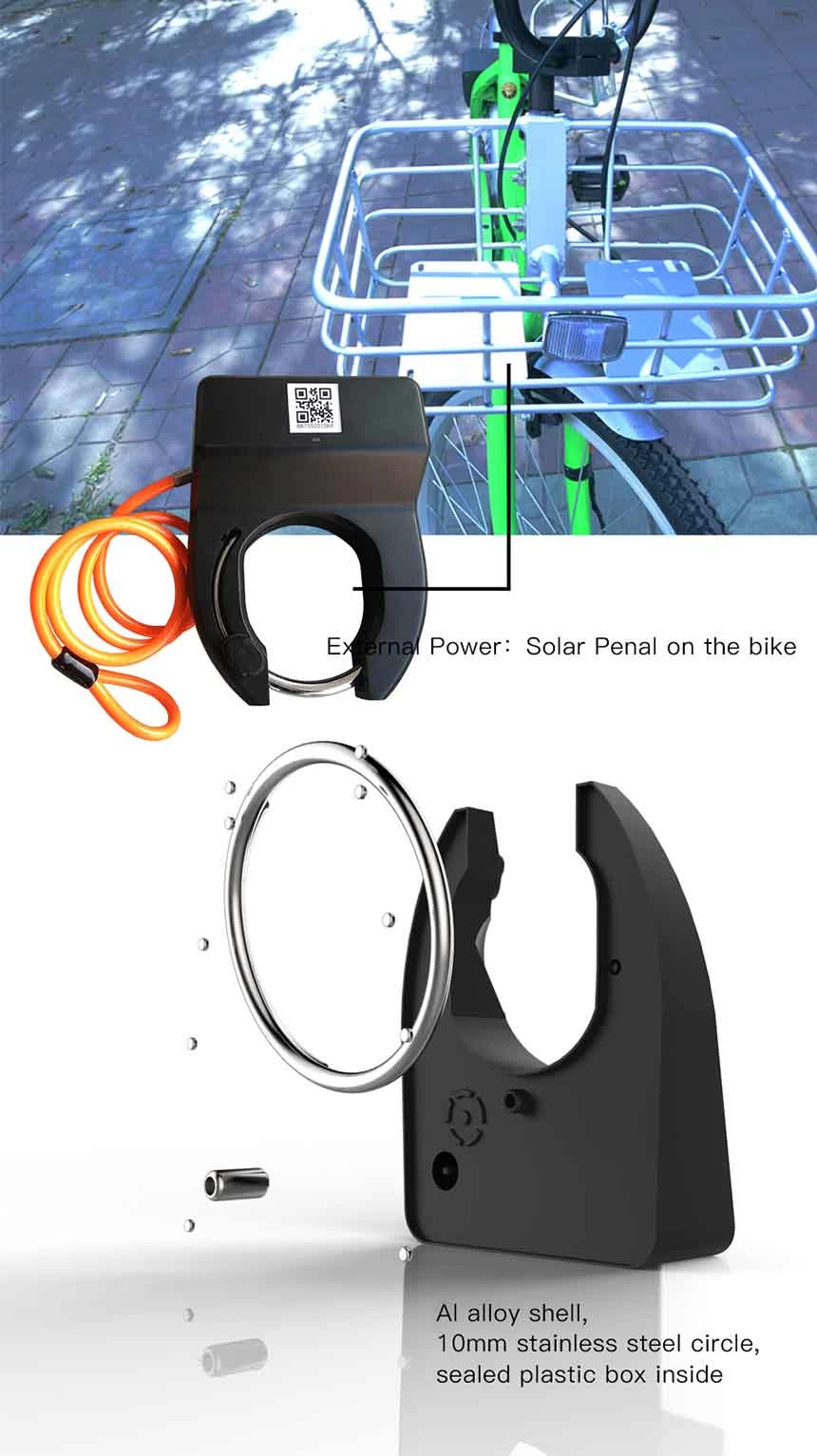bike security system with mobile