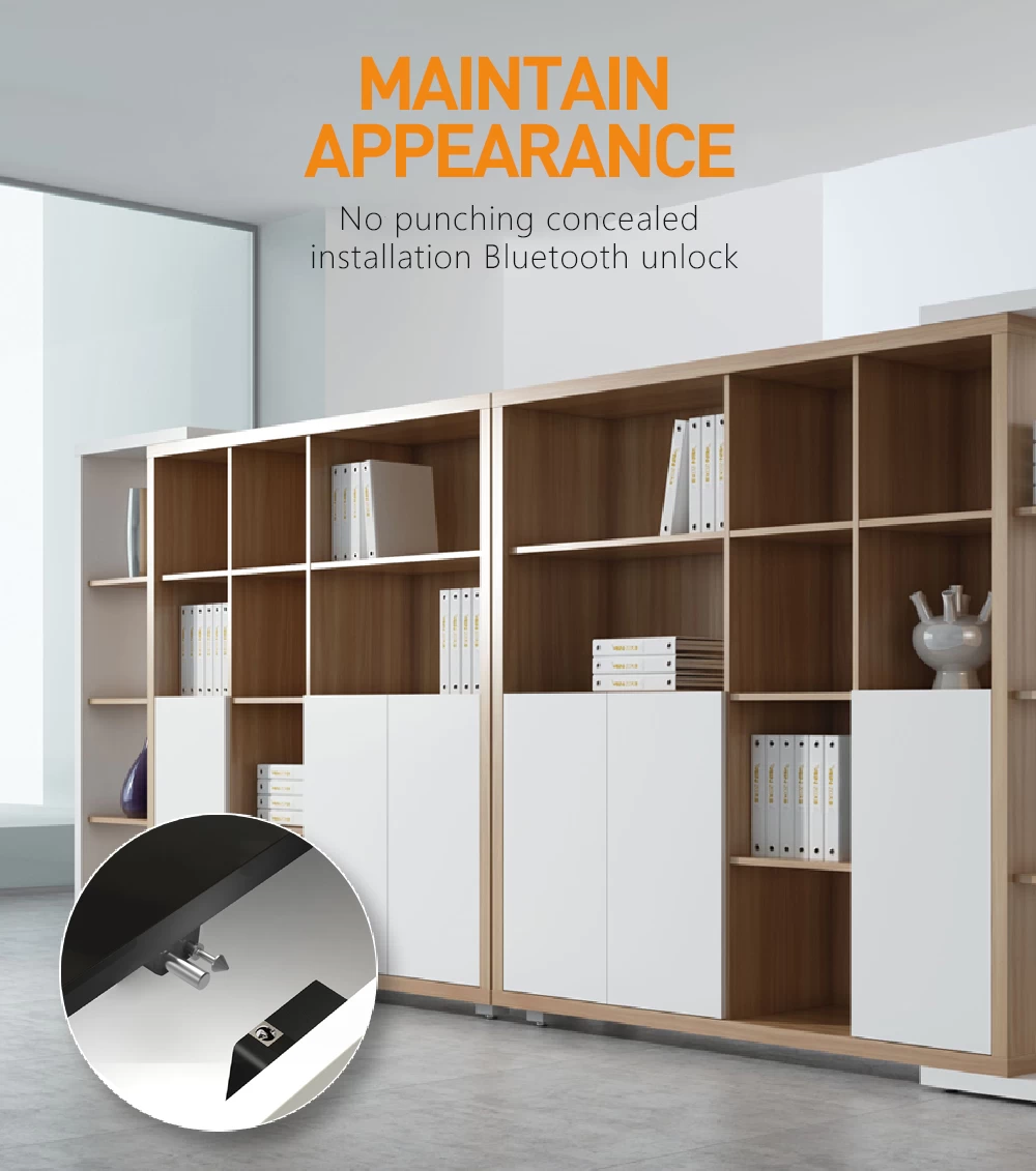 Invisible Design Home Office Use Digital RFID Card Hidden Lock For Private  Locker Cabinet Drawer