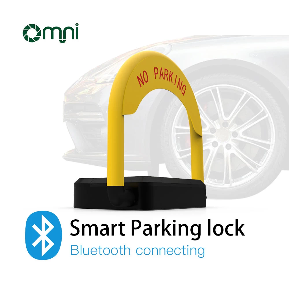 Bluetooth Smart Sharing CE Certificate Waterproof Automatic Remote Control Car Parking Lock