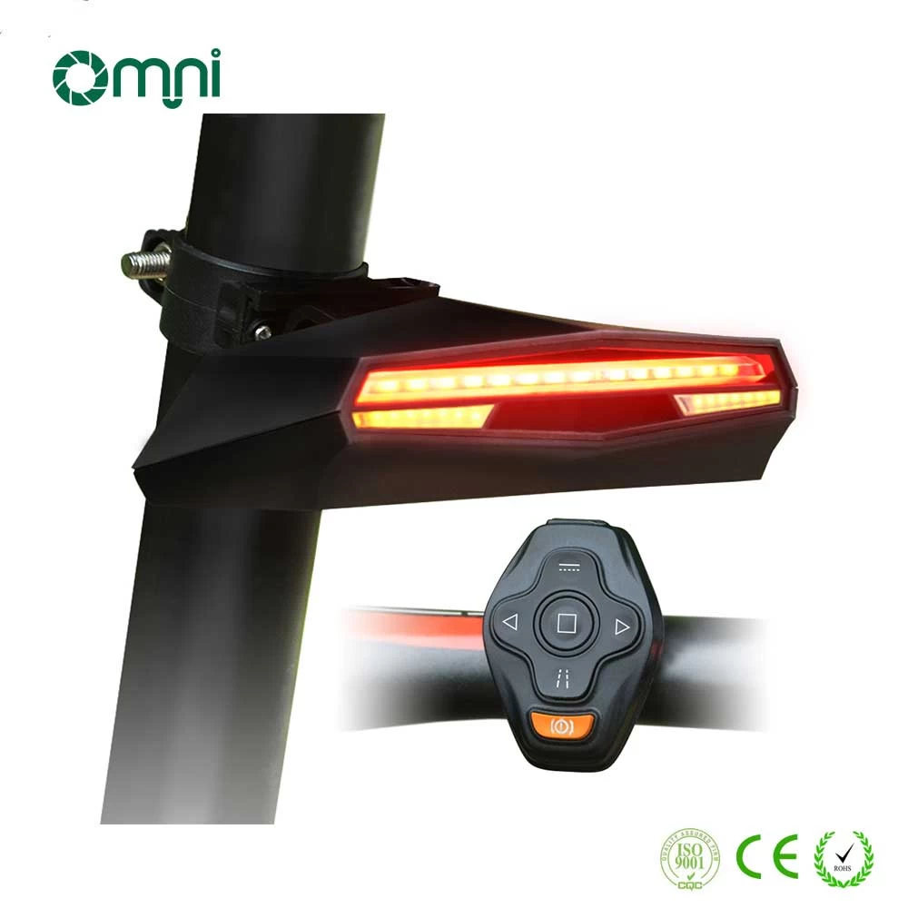 便携式可充电 LED USB 自行车灯 COB 尾灯 自行车尾灯 准备发货