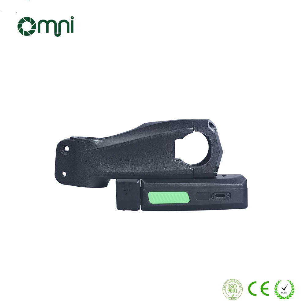 Anti-theft smart bicycle stem with gps tracker and speedometer and power bank