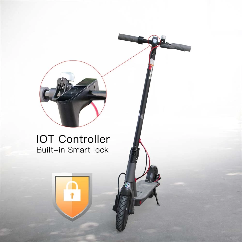 Oplossing voor het delen van elektrische scooters Antidiefstal slim slot 3G 4G elektrisch scooterslot bestuurd door APP