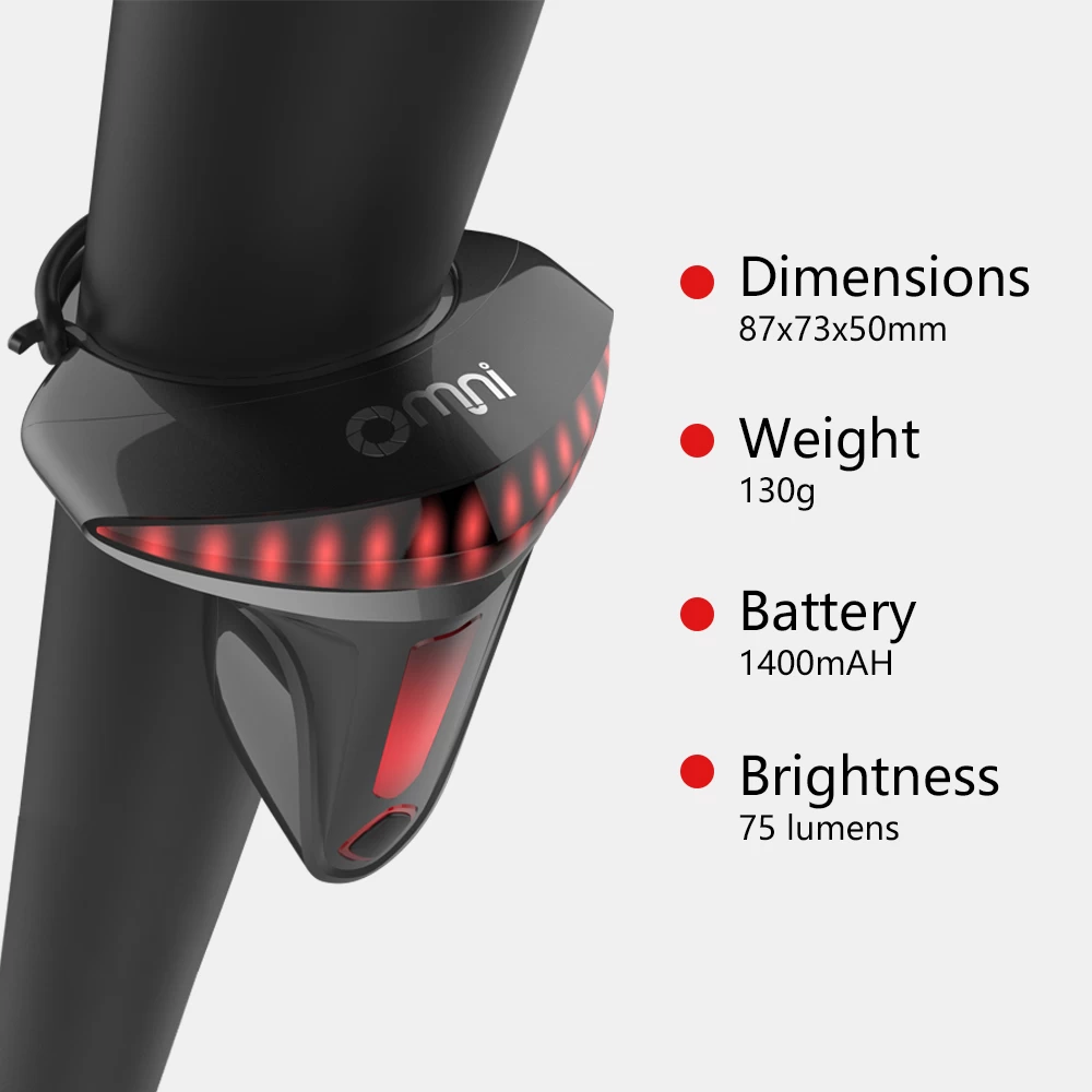 Rechargeable Bike Light Bicycle Light Rear Light