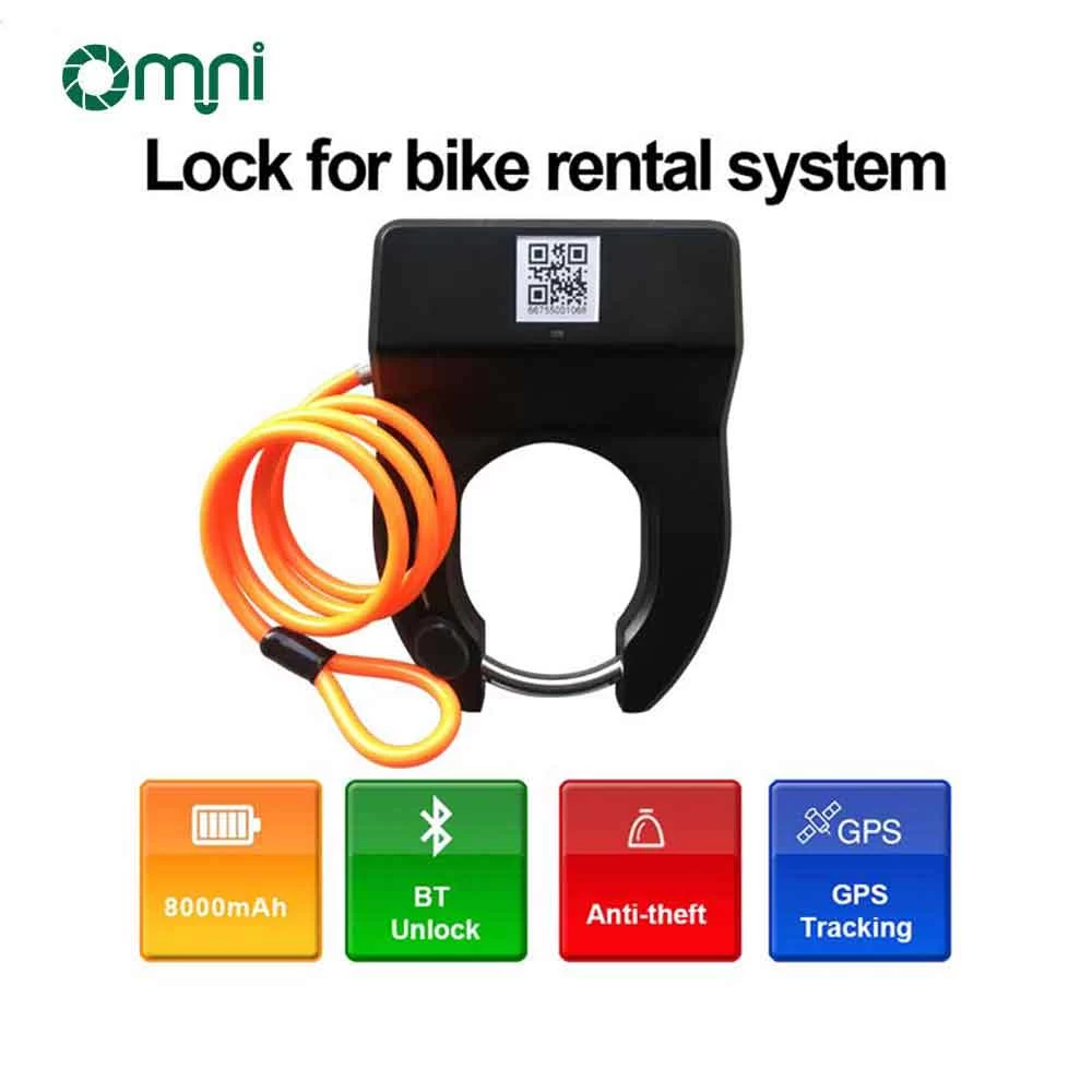 Smart GPS Bike Lock con aplicación de control remoto GPRS