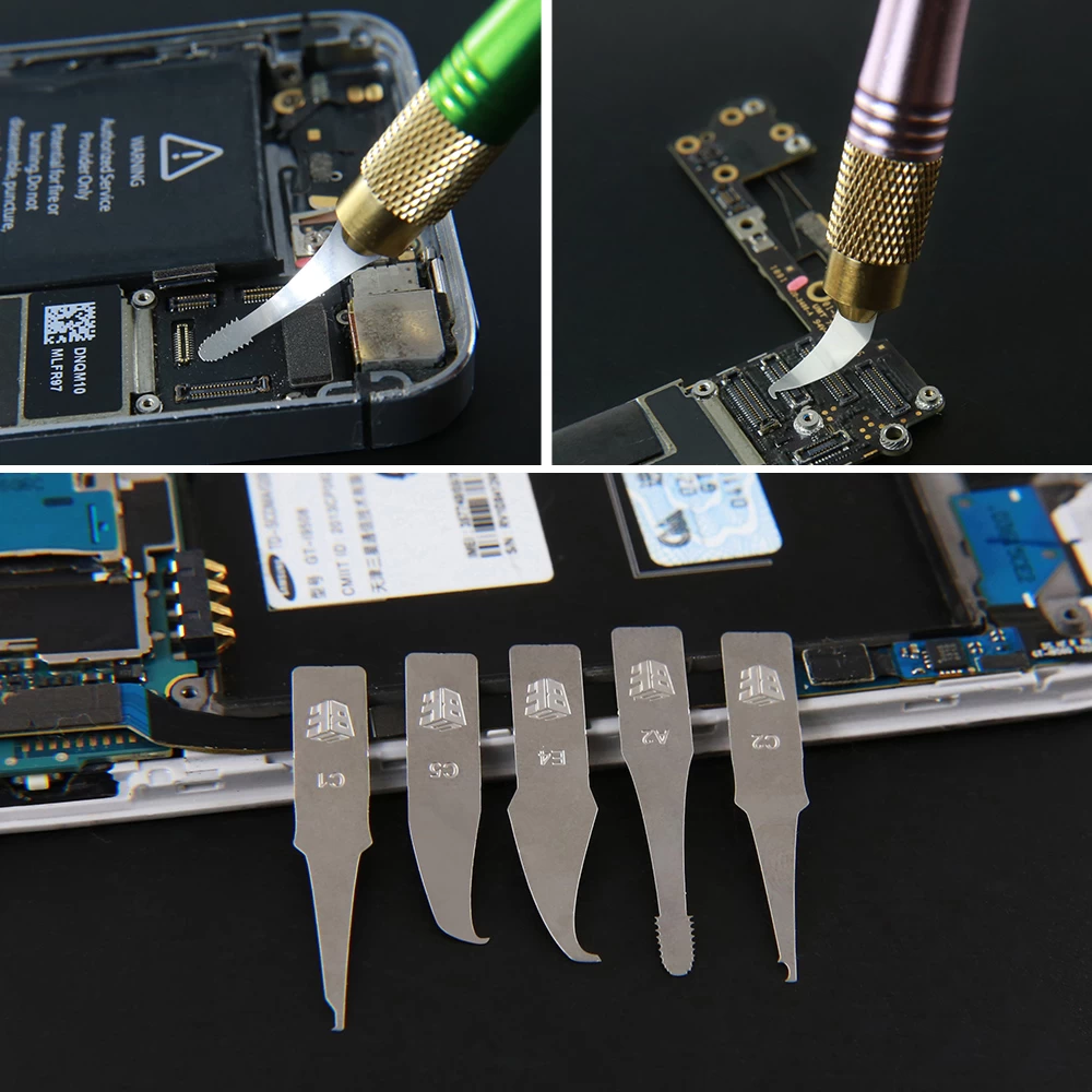 BST-69A 27 Lames Artisanat Couteau de Découpe DIY Sculpture Couteau démolition CPU réparation Modèle De Réparation outils