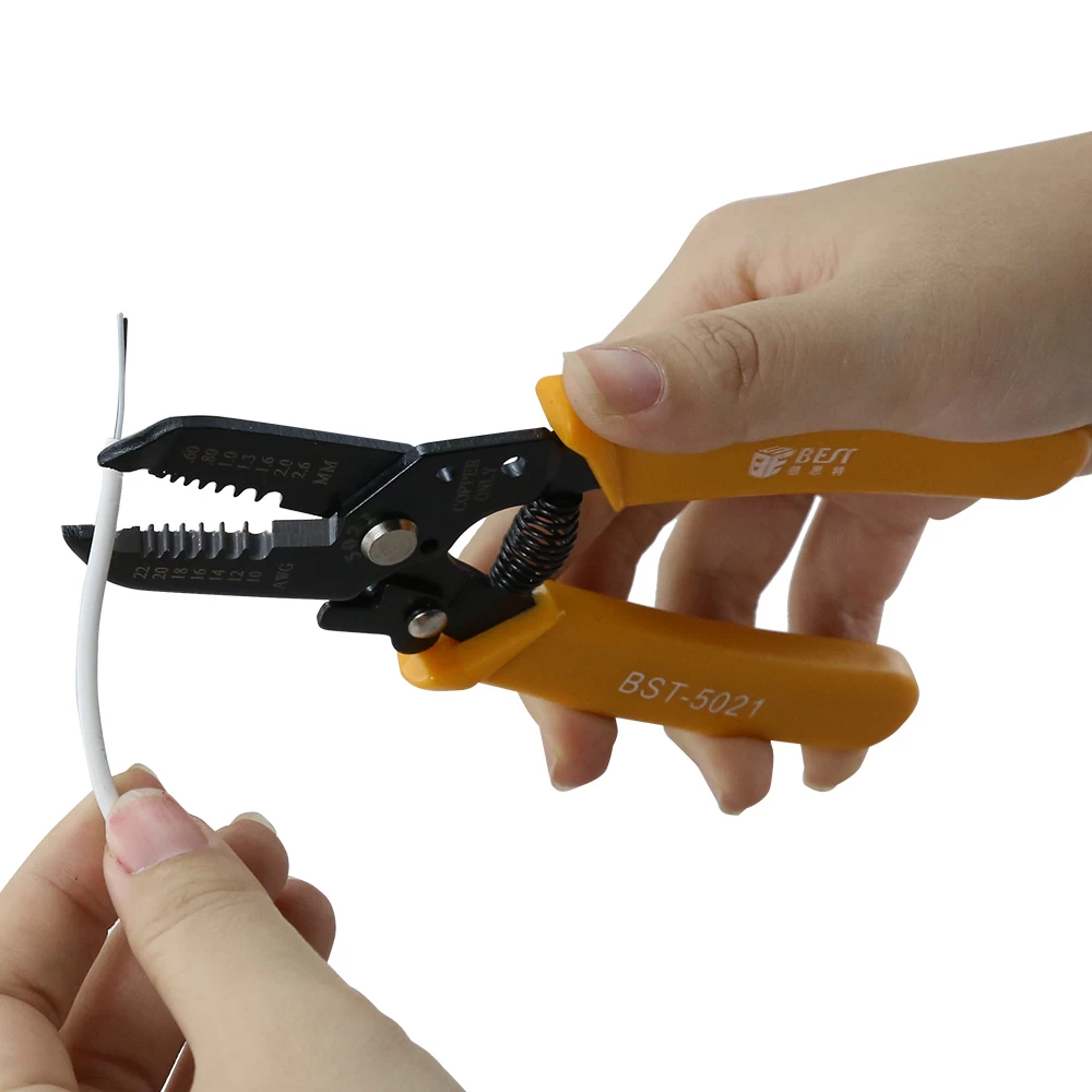 BEST- 5021 stainless steel wire clamp/wire nipper/wire stripper Electronic pliers