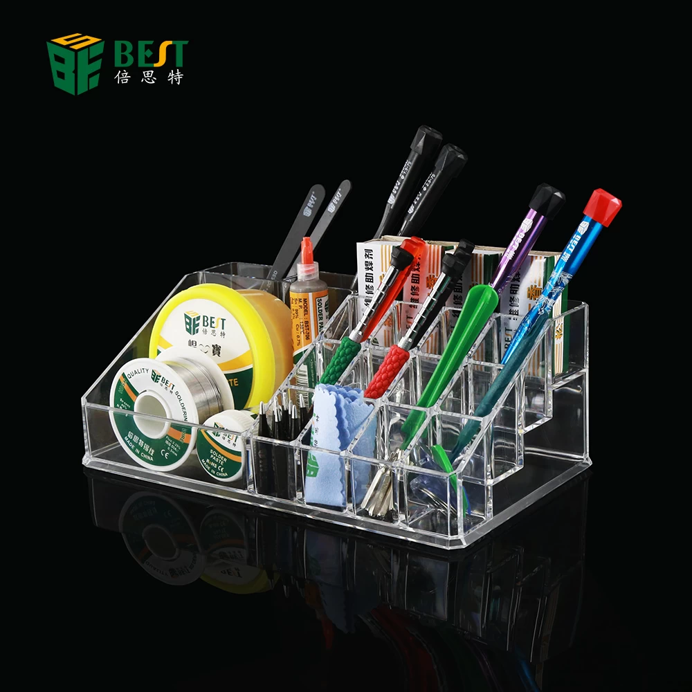 BEST-579 Multipurpose Lattices PP Plastic Hardware Organizer Hand Tools Storage Box