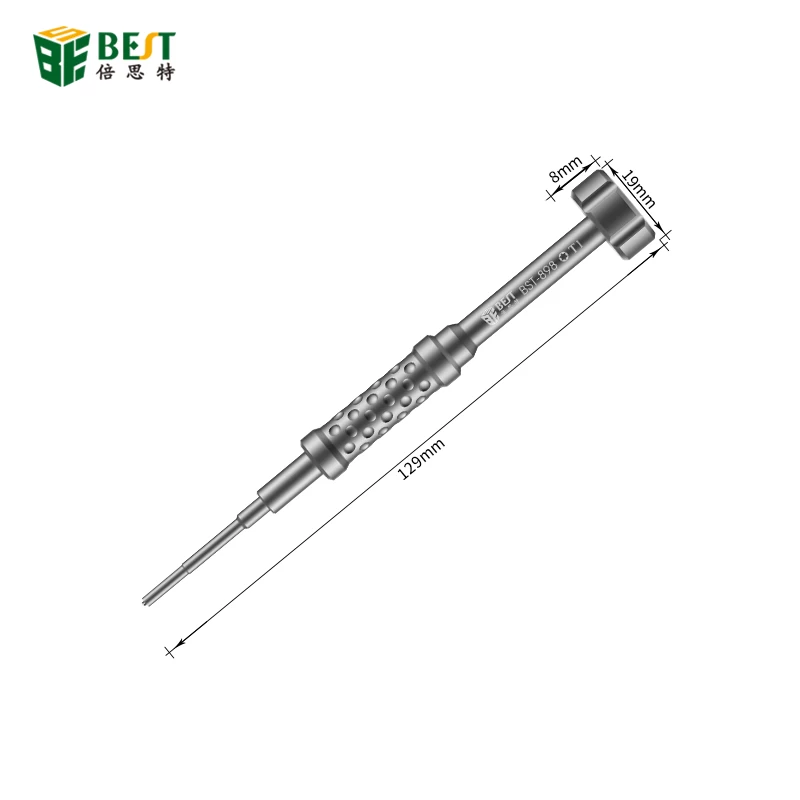 BEST 898 First-class Disassemble 3D Bolt driver For iPhone Samsung Mobile Phone Repair Screwdriver Prevent Skidding