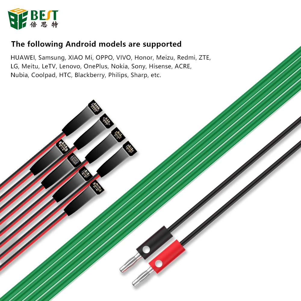 BST-061 Android Power Supply Test Cable Mobile Boot Line For Samsung Huawei Oppo Xiaomi Repair Switch Power Test Cord
