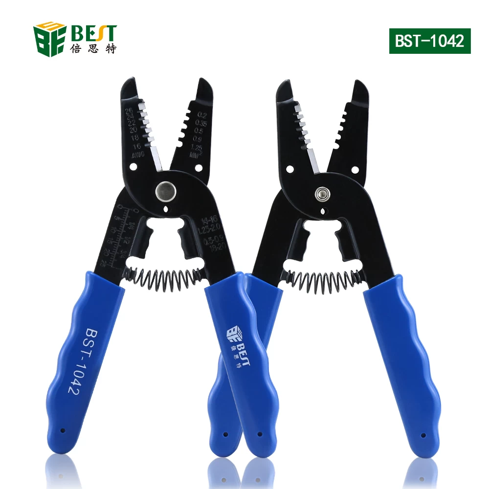 BST-1042 Electric Wire Stripper Pliers Stripping Tool