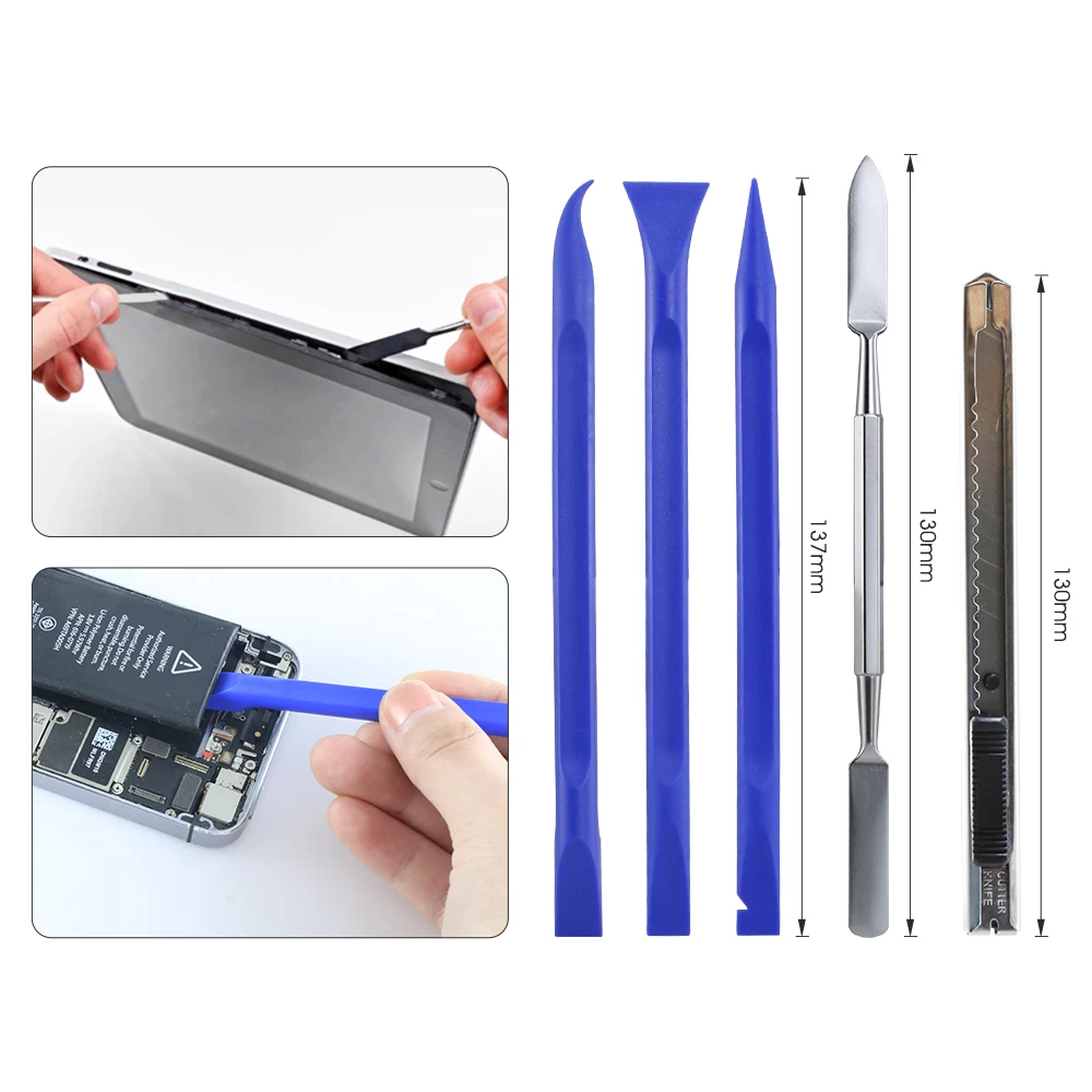 BST-118 67 in 1 Hand-Werkzeug-Sets für iPhone Xiaomi Smartphones Reparatur Werkzeuge Computer Elektronik Reparaturarbeiten Tools Kit Tasche
