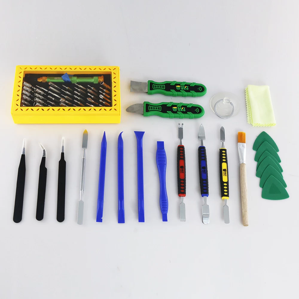 BST-119 Magnetic Screwdriver Set, Removable, Mobile Phone Repair Kit with Spudger Prying Tool