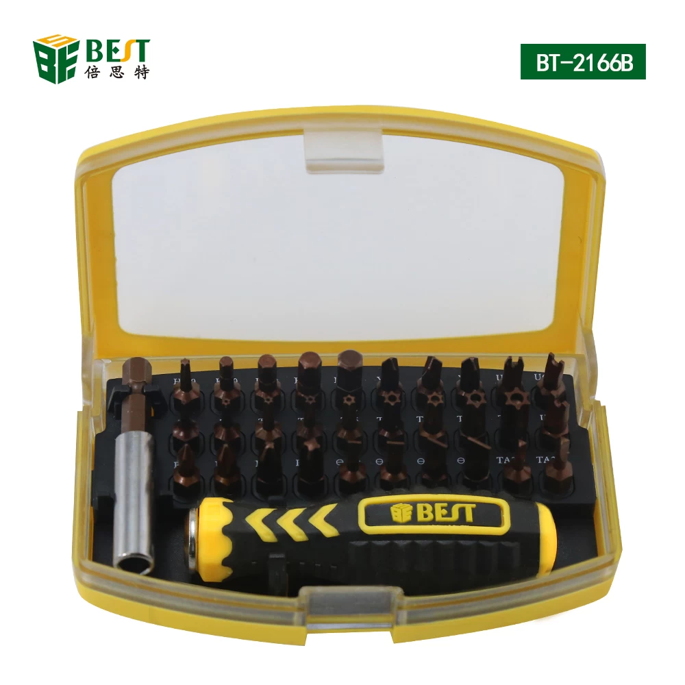 BST-2166B Precision multi-function screwdriver set maintenance of bicycle Household appliances disassemble hand tools set