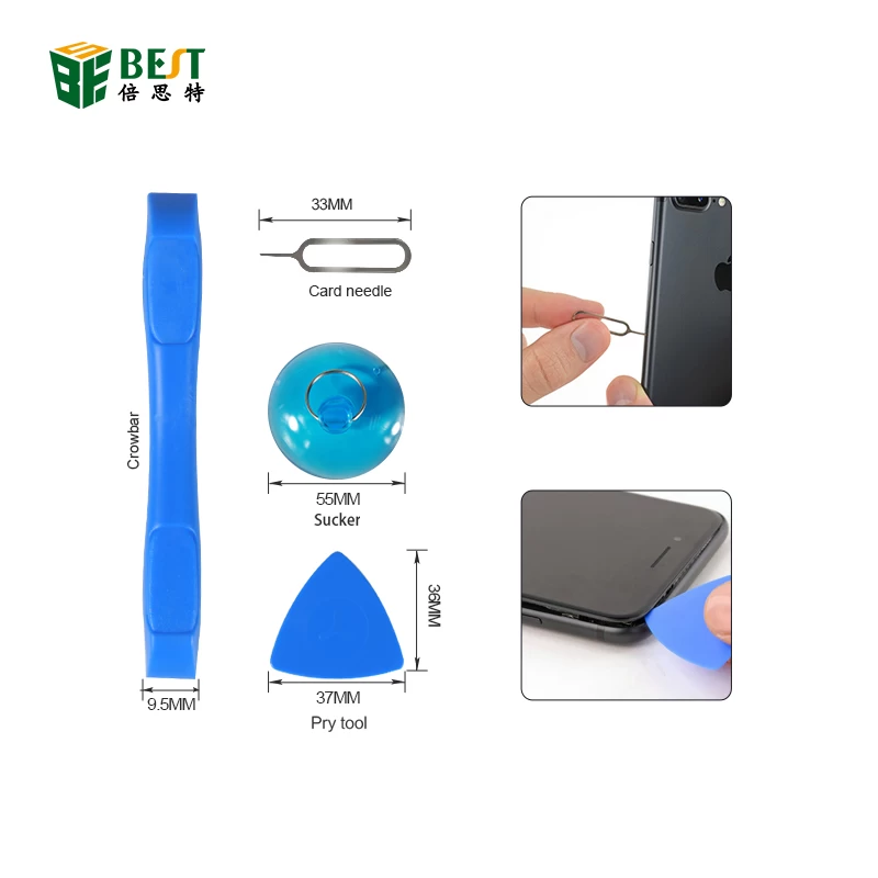 BST-500 Multifunctional precision and convenient quick disassembly tool kit for iPhone to solve the disassembly problem more easily