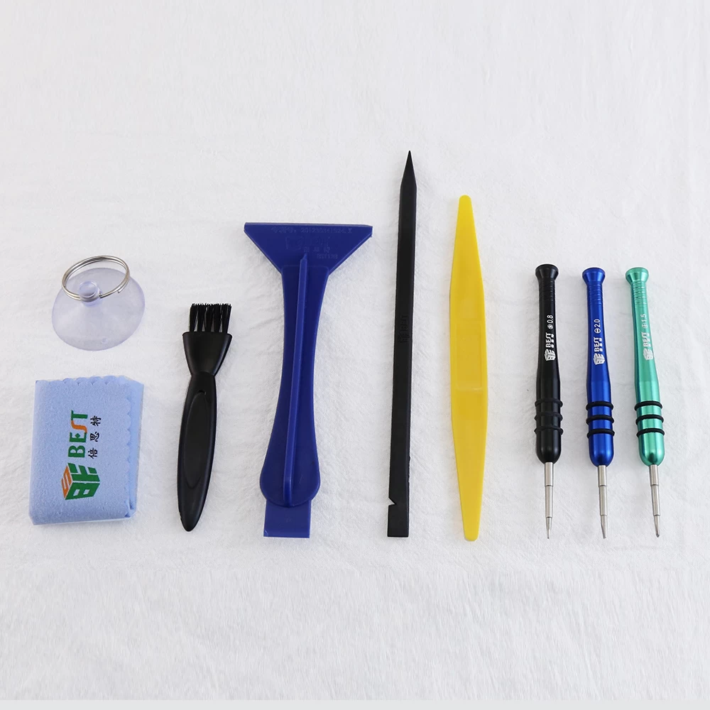 BST-606 cell phone prying tool reparing tools mobile Openning repairing tool kit for iphone4/4s 5/5s