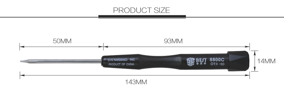 BST-8800E精密多功能磁性10英寸螺丝刀套装，用于iphone三星维修打开工具螺丝刀套件