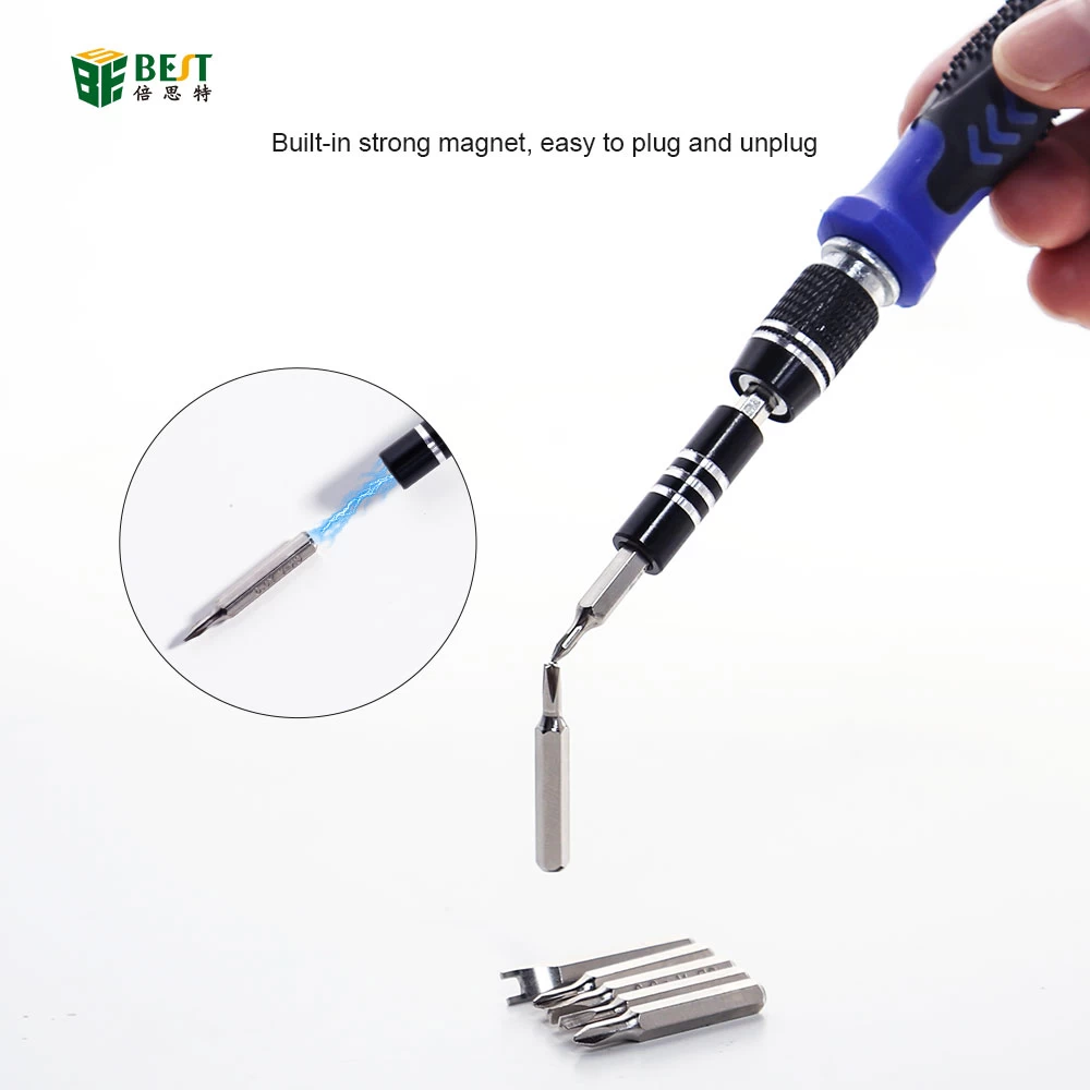BST-8932 60 in 1 Philips Torx Hex Precision screw driver screwdrivers set Magnetic Screwdriver Tool Kit for Phone Glasses Repair