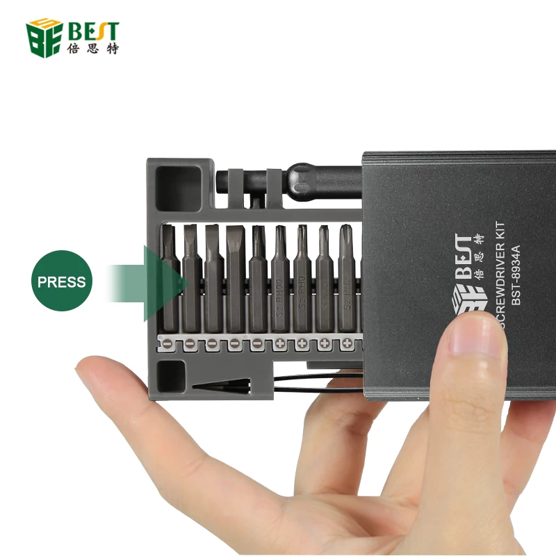 BST-8934A 50 in 1precision screwdriver set magnetic screwdriver set for Mobile Phone Tablet PC Repair Tools
