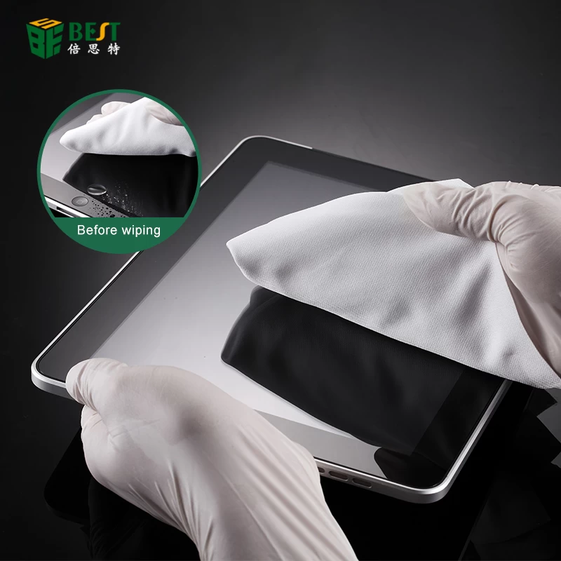 BST-9003 Anti-static Dust Cleanroom Laptop Computer LCD car Glass Microfiber Polyester Mobile Phone Screen Wiper