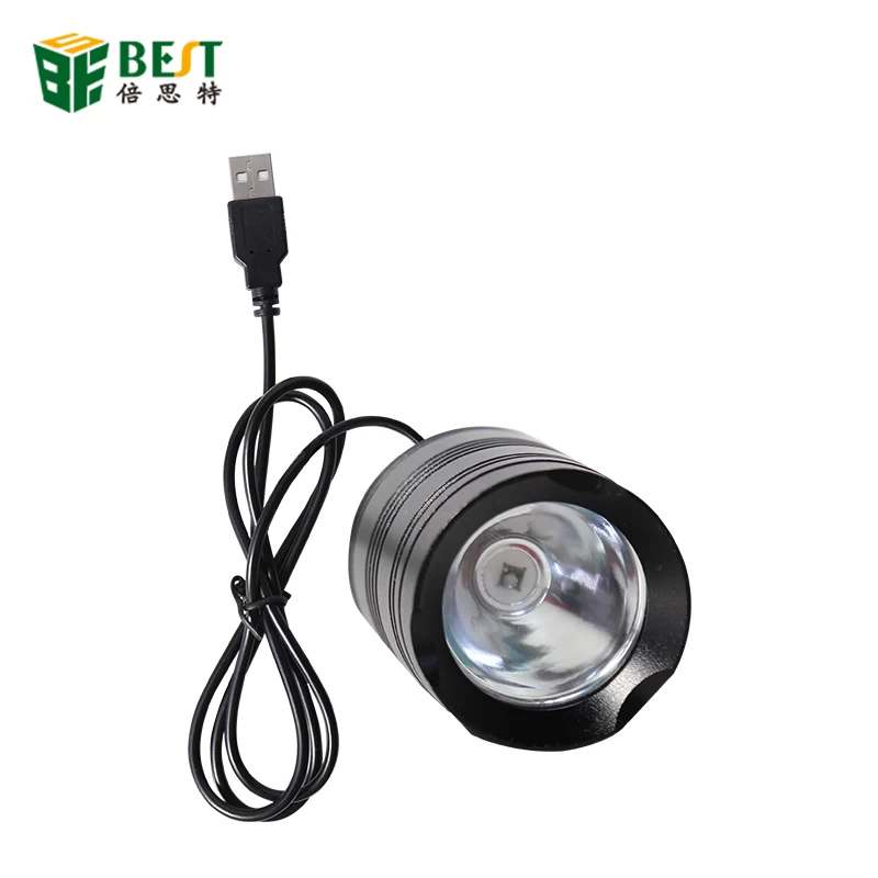 BST-9147 10s schnelles LED-Härtungslicht Handy PCB Motherboard Reparaturwerkzeug USB LED UV grünes Öl härtet lila Licht aus