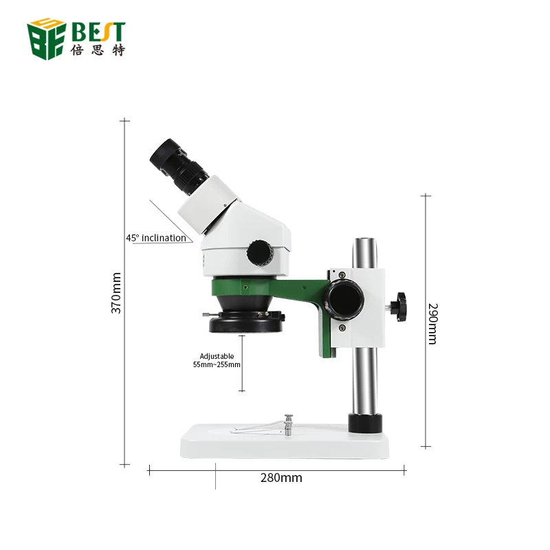 BST-X5-II Stereo Microscope Binocular Version Ring Light - Second Generation