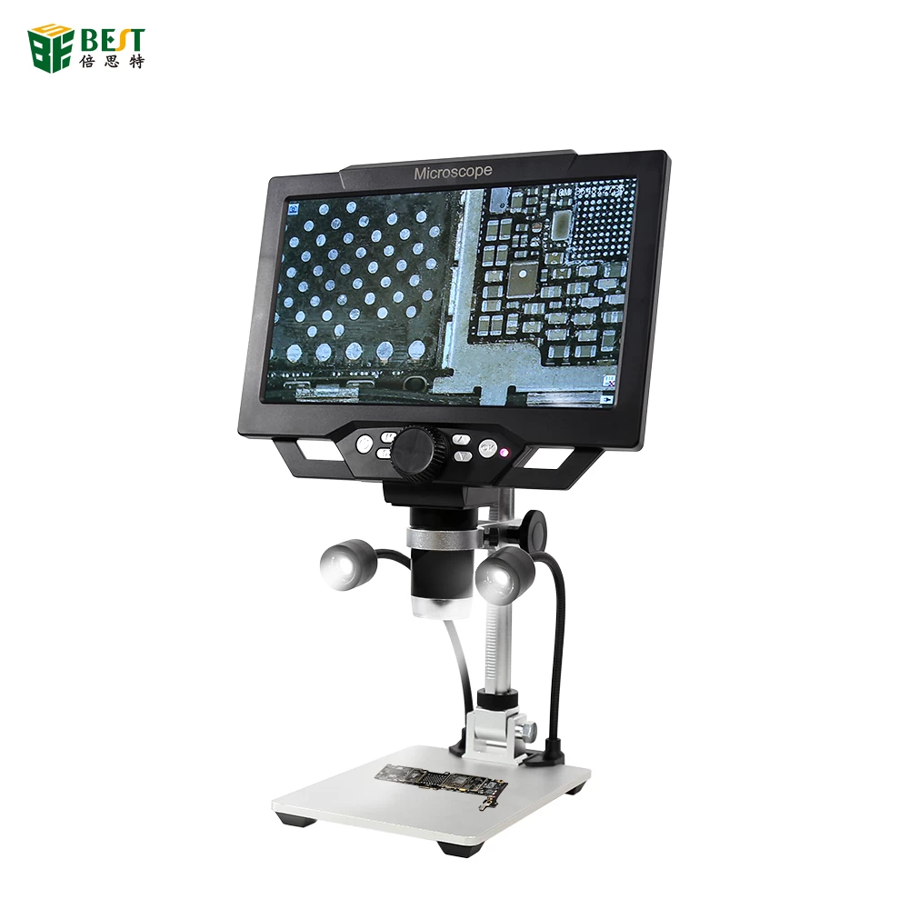 中国 BST-X9 1200万像素高清带屏工业显微镜维修数码显微镜 精密测量高频变焦多种输出方式 制造商