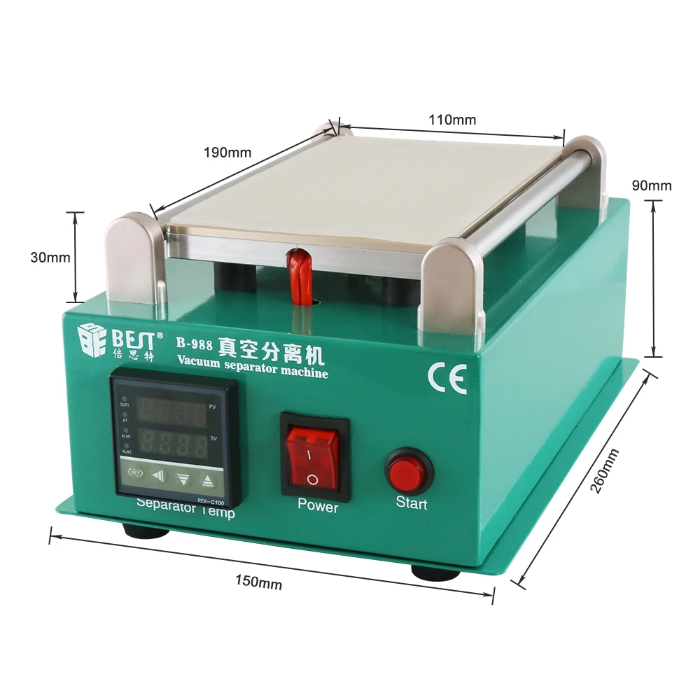 BST-988 Fatory Wholesale Vacuum LCD Touch Screen Glass Separator Machine