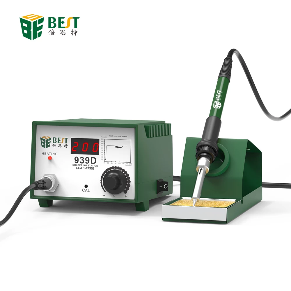 Hot sale temperature control lead free desoldering and soldering stations BST-939D