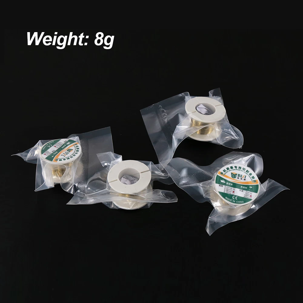 Mobile phone LCD screen Separation cutting line Superior quality Diamond Wire 0.05mm 0.06mm 0.08mm 0.1mm x 100m For cellphone