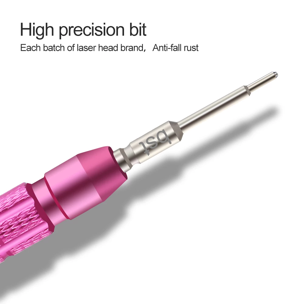 NEW High precision Chrome-molybdenum Steel Hardness Practical +1.5 Y0.6 Pentalobe 0.8 3D Screwdriver for iphone repairing BST-899