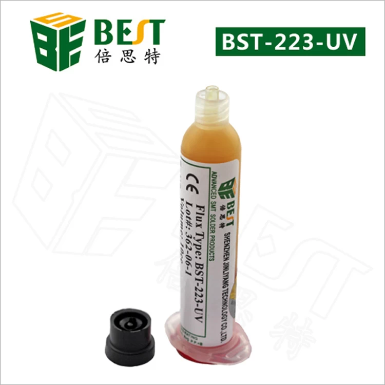 PCB贴片袋10cc的BGA无铅焊剂BST-223-UV