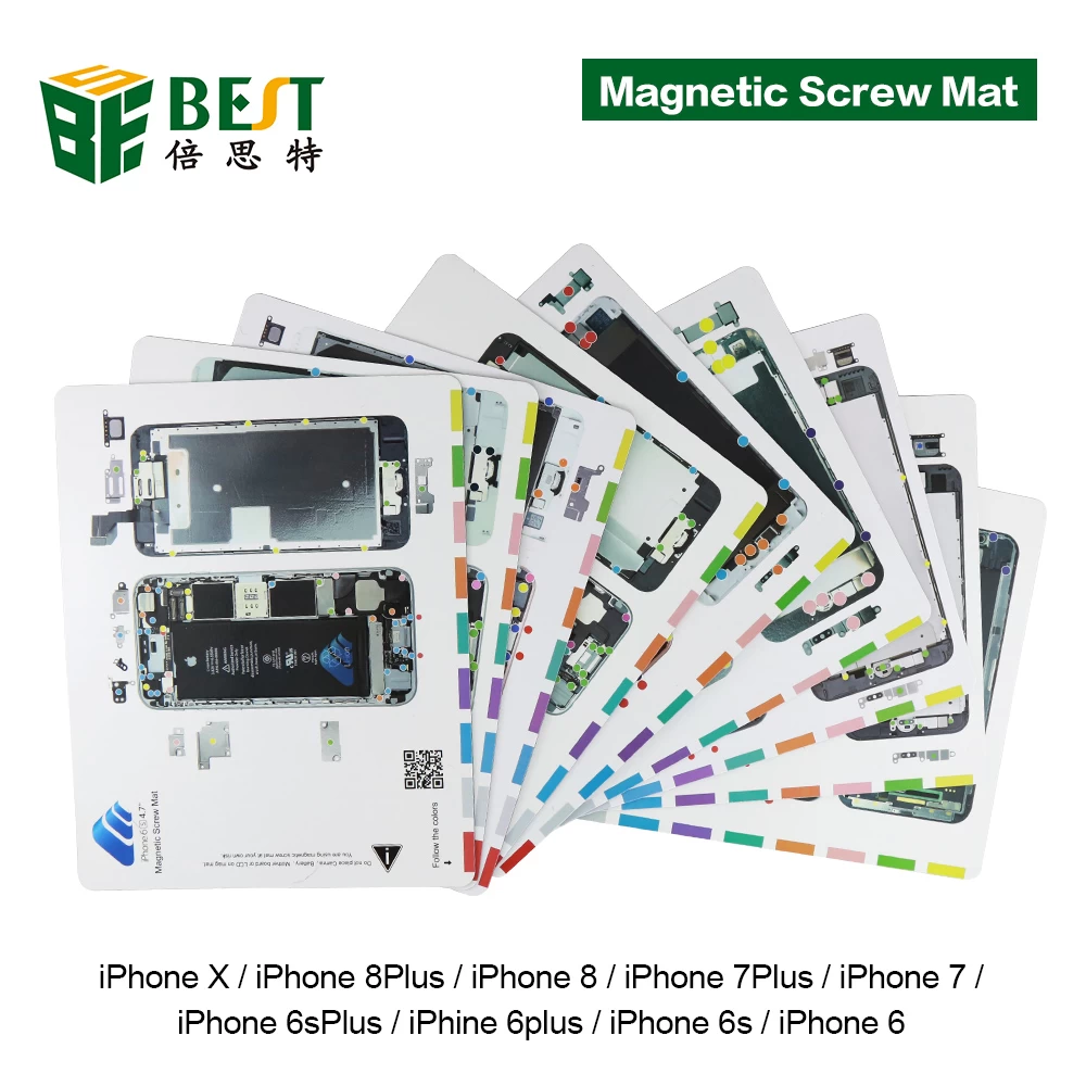 Professional magnetic screw mat work pad for Phone Repair tools
