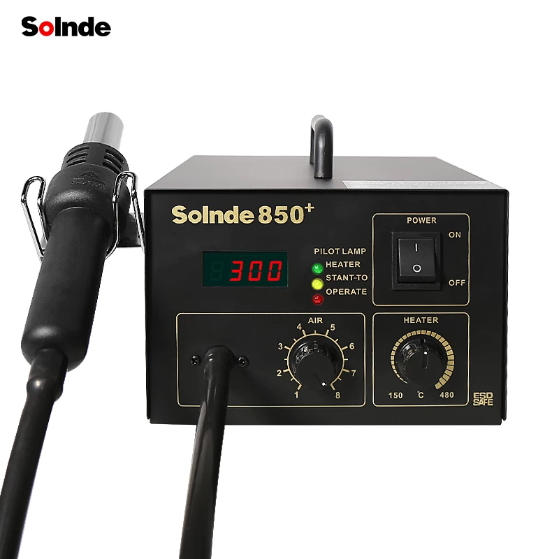SLD-850 快速升温热风站热风枪 智能耐用专业手机电器维修电路板焊接热缩管