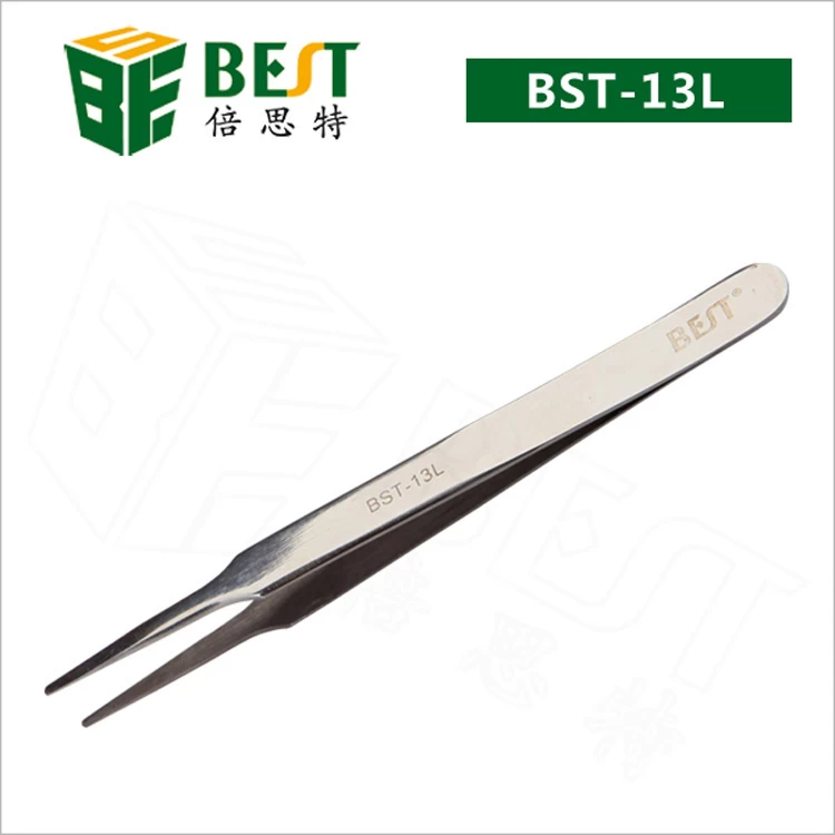 Stainless Steel Tweezers with Round Tip Factory Supplier