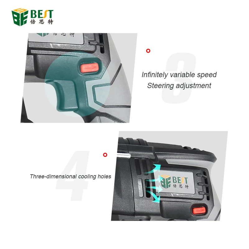 528TV strong hammer drill without rope drill hammer Heavy-duty electric hammer drill is used to monitor installation