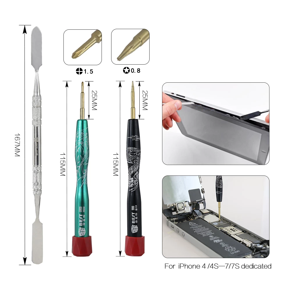 cell phone repair tool for iphone /open tools for iphone /mobile phone tools BST-599