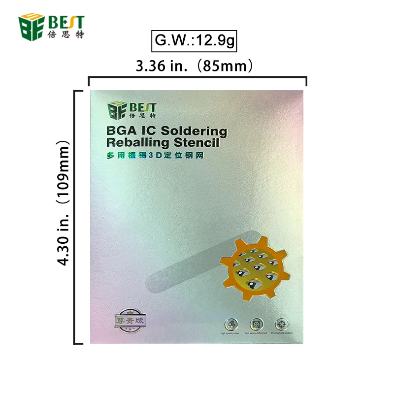 ip8 / 8x-A11 BGA IC Löten Reballing Schablone