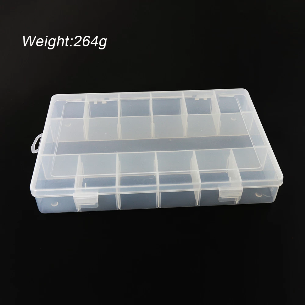 Gitter Transparente Aufbewahrungsbox aus Kunststoff BST-658