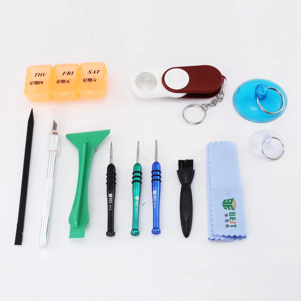 mobile phone repairing tools screwdriver opening tool kit BST-607