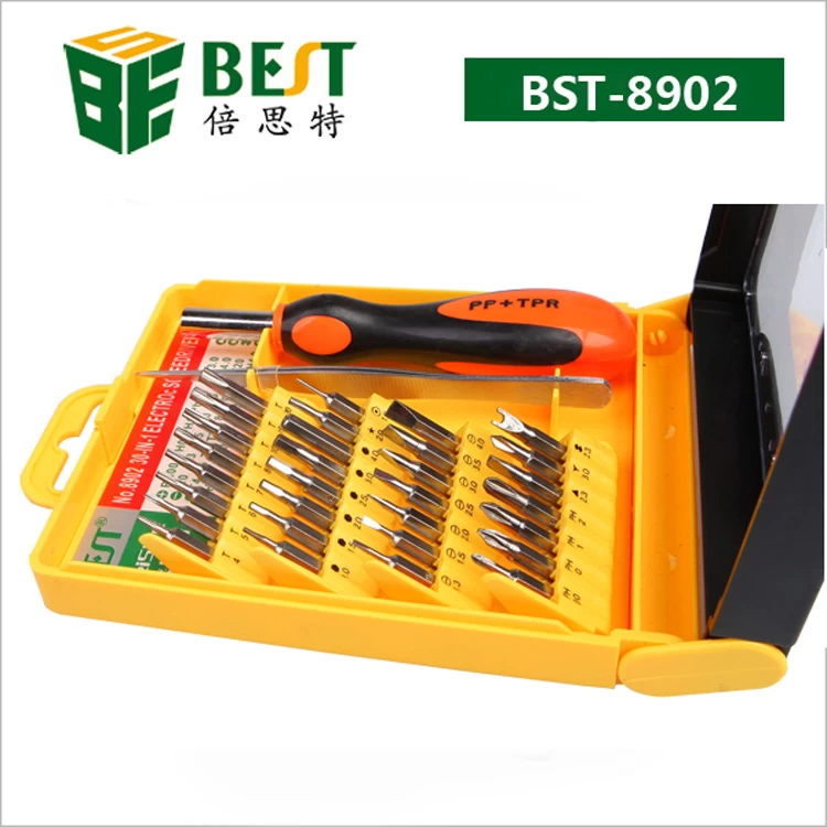 批发30合1螺丝刀套装手机维修工具包工具BST-8902