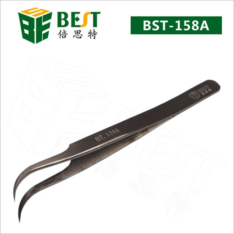 wholesale tweezers Anti-static Stainless Tweezers BST-158A