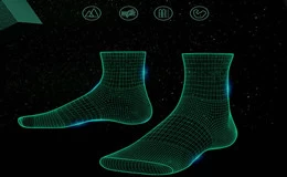 Main products: Antibacterial nano-anti-odor socks