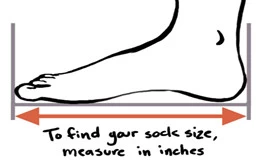 The world's most complete sock size conversion standards
