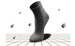How should foot smelly person choose socks?(4)